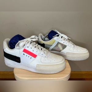 Nike Air Force 1 Low Drop Type GS Summit White No. 354 Men’s Size 8.